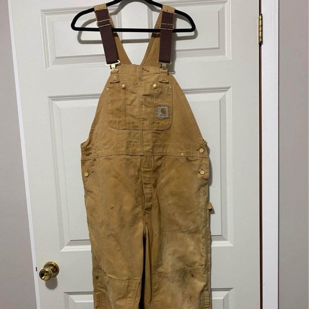 Carhartt Unlined Bibs Medium Large